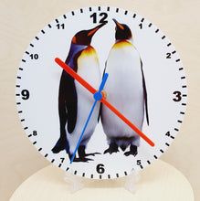 Load image into Gallery viewer, Animal Clocks, A Choice Of Animals on a Quartz Clock. Stand or Wall Mounted, 200mm, Battery Included
