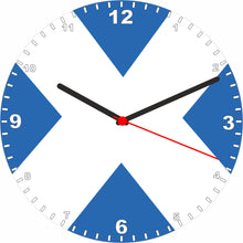 Load image into Gallery viewer, Flag Clock - Beginning With R - Z, Flag Of Your Chosen Country On A Quartz Clock, Stand or Wall Mounted, 200mm