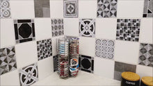 Load and play video in Gallery viewer, Mosaic Tile Stickers Grey, Pack Of 20, All Sizes, Waterproof, Transfers For Kitchen / Bathroom Tiles G05
