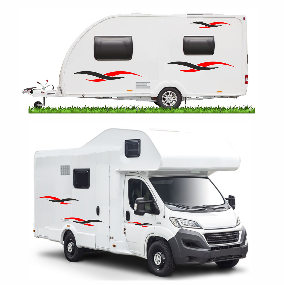 Camper Van Decals, Graphics & Stickers - Motorhome Graphics – Bolsover ...