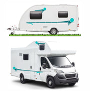 Motorhome Horsebox Caravan Campervan Decal Vinyl Graphics Stickers Design MH011 - Bolsover Designs