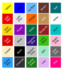 Motorhome Caravan Campervan Decal Vinyl Graphics Stickers 40+ Colours  MH025 - Bolsover Designs