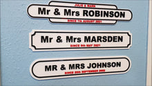Load and play video in Gallery viewer, Mr &amp; Mrs 3D Wall Sign, Wedding Day or Anniversary Present, 3 Designs, No Drilling
