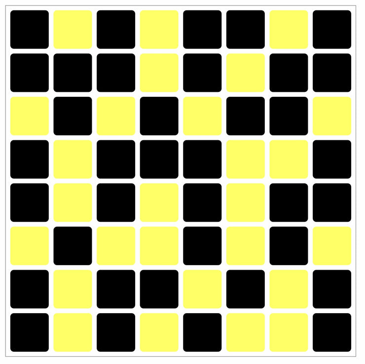 Mosaic Tile Stickers, Pack Of 24, All Sizes, 20 Colour Choices, Waterproof, Azulejo Transfers For Kitchen / Bathroom Tiles - Bolsover Designs