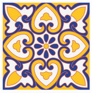 Mosaic Tile Stickers, Pack Of 16, All Sizes, Waterproof, Azulejo Transfers For Kitchen / Bathroom Tiles C33 - Bolsover Designs