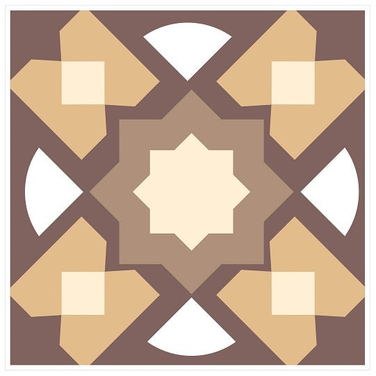 Mosaic Tile Stickers, Pack Of 24, All Sizes, Waterproof, Azulejo Transfers For Kitchen / Bathroom Tiles C45 - Bolsover Designs