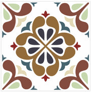Mosaic Tile Stickers, Pack Of 16, All Sizes, Waterproof, Azulejo Transfers For Kitchen / Bathroom Tiles C48 - Bolsover Designs