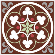 Mosaic Tile Stickers, Pack Of 16, All Sizes, Waterproof, Azulejo Transfers For Kitchen / Bathroom Tiles C53 - Bolsover Designs