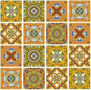 Mosaic Tile Stickers, Pack Of 24, All Sizes, Waterproof, Transfers For Kitchen / Bathroom Tiles C05 - Bolsover Designs