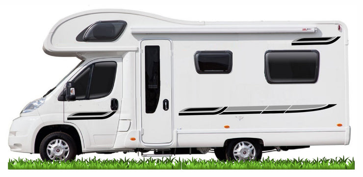 10 Metres Graphics Decals For Motorhome Caravan Campervan T4 Transit Many Colors D36 - Bolsover Designs