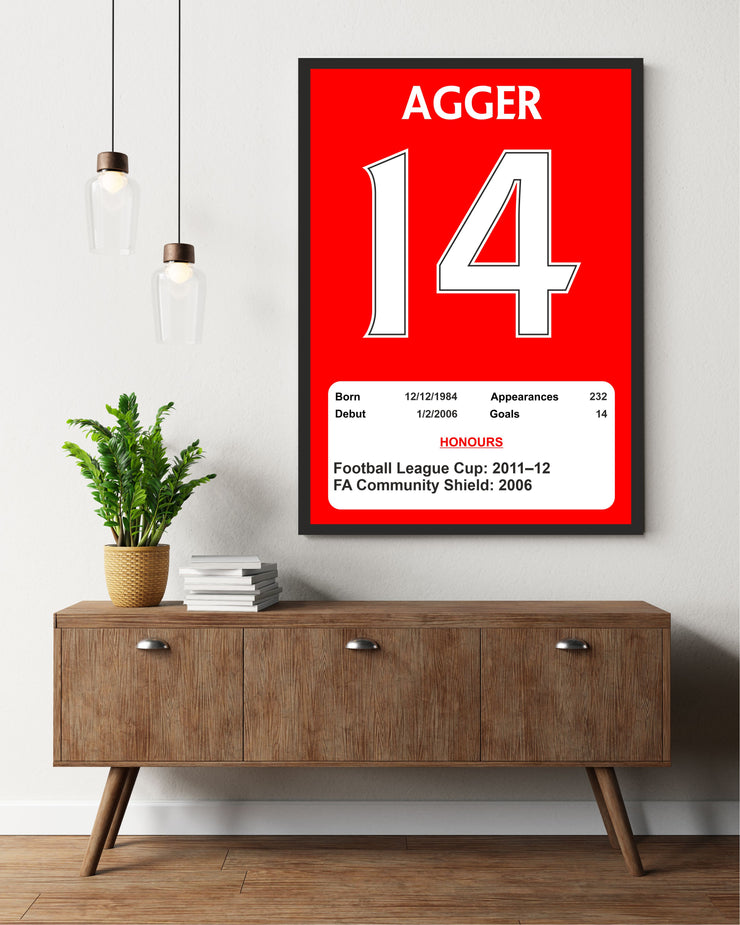 Liverpool Legends Poster Prints, Shows Name, Number and Honours Won, Including Appearances & Goals Several Sizes