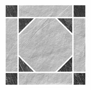 Mosaic Tile Stickers Grey, Pack Of 20, All Sizes, Waterproof, Transfers For Kitchen / Bathroom Tiles G05 - Bolsover Designs