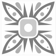 Mosaic Tile Stickers, Grey, Pack Of 20, All Sizes, Waterproof, Azulejo Transfers For Kitchen / Bathroom Tiles G08 - Bolsover Designs