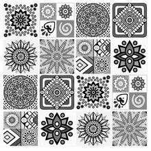 Load image into Gallery viewer, Mosaic Tile Stickers, Pack Of 16, All Sizes, Waterproof, Transfers For Kitchen / Bathroom Tiles G16 - Bolsover Designs
