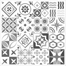 Load image into Gallery viewer, Mosaic Tile Stickers, Pack Of 16, All Sizes, Waterproof, Azulejo Transfers For Kitchen / Bathroom Tiles G19 - Bolsover Designs
