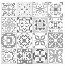 Load image into Gallery viewer, Mosaic Tile Stickers, Pack Of 16, All Sizes, Waterproof, Azulejo Transfers For Kitchen / Bathroom Tiles G23 - Bolsover Designs
