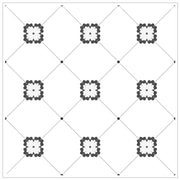 Mosaic Tile Stickers, Pack Of 16, All Sizes, Waterproof, Azulejo Transfers For Kitchen / Bathroom Tiles G25 - Bolsover Designs