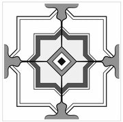 Mosaic Tile Stickers, Pack Of 16, All Sizes, Waterproof, Azulejo Transfers For Kitchen / Bathroom Tiles G25 - Bolsover Designs