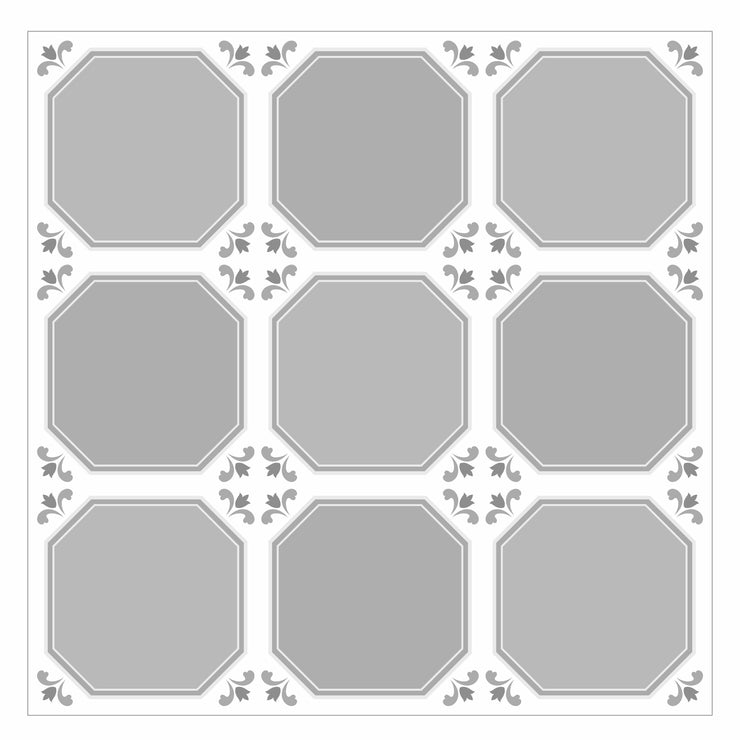Mosaic Tile Stickers, Pack Of 16, All Sizes, Waterproof, Azulejo Transfers For Kitchen / Bathroom Tiles G25 - Bolsover Designs