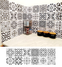 Load image into Gallery viewer, Mosaic Tile Stickers, Pack Of 24, All Sizes, Waterproof, Transfers For Kitchen / Bathroom Tiles G30 - Bolsover Designs
