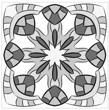 Load image into Gallery viewer, Mosaic Tile Stickers, Pack Of 16, All Sizes, Waterproof, Azulejo Transfers For Kitchen / Bathroom Tiles G35 - Bolsover Designs
