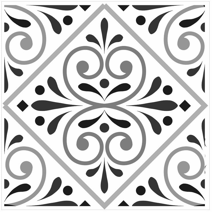Mosaic Tile Stickers, Pack Of 16, All Sizes, Waterproof, Transfers For Kitchen / Bathroom Tiles G36 - Bolsover Designs