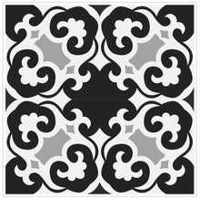 Load image into Gallery viewer, Mosaic Tile Stickers, Grey, Pack Of 16, All Sizes, Waterproof, Azulejo Transfers For Kitchen / Bathroom Tiles G50 - Bolsover Designs
