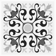 Load image into Gallery viewer, Mosaic Tile Stickers, Grey, Pack Of 16, All Sizes, Waterproof, Azulejo Transfers For Kitchen / Bathroom Tiles G55 - Bolsover Designs
