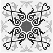 Mosaic Tile Stickers, Grey, Pack Of 16, All Sizes, Waterproof, Azulejo Transfers For Kitchen / Bathroom Tiles G55 - Bolsover Designs