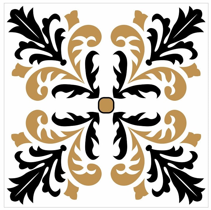 Mosaic Tile Stickers, Pack Of 16, All Sizes, Waterproof, Azulejo Transfers For Kitchen / Bathroom Tiles GT10 - Bolsover Designs