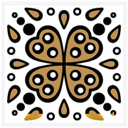 Mosaic Tile Stickers, Pack Of 16, All Sizes, Waterproof, Azulejo Transfers For Kitchen / Bathroom Tiles GT10 - Bolsover Designs
