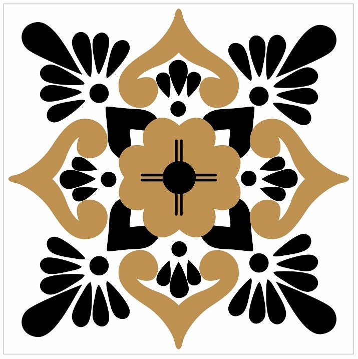 Mosaic Tile Stickers, Pack Of 16, All Sizes, Waterproof, Azulejo Transfers For Kitchen / Bathroom Tiles GT10 - Bolsover Designs