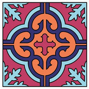 Mosaic Tile Stickers, Pack Of 16, All Sizes, Waterproof, Azulejo Transfers For Kitchen / Bathroom Tiles GT13 - Bolsover Designs