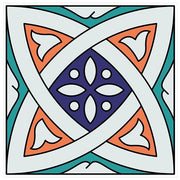 Mosaic Tile Stickers, Pack Of 16, All Sizes, Waterproof, Azulejo Transfers For Kitchen / Bathroom Tiles GT13 - Bolsover Designs
