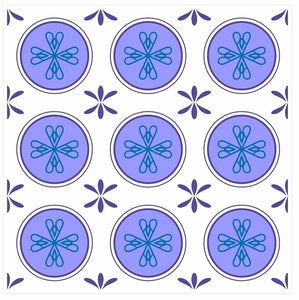 Mosaic Tile Stickers, Pack Of 16, All Sizes, Waterproof, Transfers For Kitchen / Bathroom Tiles GT25 - Bolsover Designs