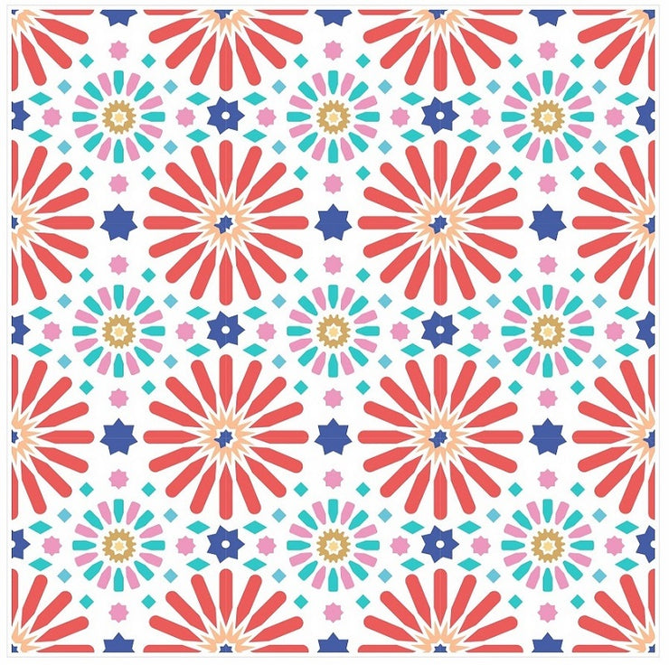 Mosaic Tile Stickers, Pack Of 16, All Sizes, Waterproof, Transfers For Kitchen / Bathroom Tiles GT26 - Bolsover Designs