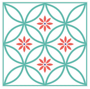 Mosaic Tile Stickers, Pack Of 16, All Sizes, Waterproof, Azulejo Transfers For Kitchen / Bathroom Tiles GT27 - Bolsover Designs