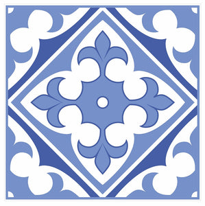 Mosaic Tile Stickers, Pack Of 16, All Sizes, Waterproof, Azulejo Transfers For Kitchen / Bathroom Tiles GT28 - Bolsover Designs