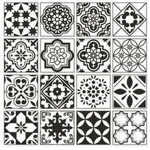 Load image into Gallery viewer, Mosaic Tile Stickers, Pack Of 16, All Sizes, Waterproof, Azulejo Transfers For Kitchen / Bathroom Tiles GT29 - Bolsover Designs
