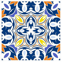 Load image into Gallery viewer, Pack Of 24 Coloured Pattern Mosaic Waterproof Tile Stickers, Transfers, All Sizes, Kitchen or Bathroom Tiles GT30 - Bolsover Designs
