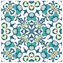 Load image into Gallery viewer, Pack Of 24 Coloured Pattern Mosaic Waterproof Tile Stickers, Transfers For All Sizes, Kitchen or Bathroom Tiles GT31 - Bolsover Designs
