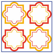 Mosaic Tile Stickers, Pack Of 16, All Sizes, Waterproof, Azulejo Transfers For Kitchen / Bathroom Tiles GT33 - Bolsover Designs
