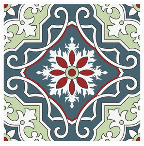 Mosaic Tile Stickers, Pack Of 16, All Sizes, Waterproof, Azulejo Transfers For Kitchen / Bathroom Tiles GT36 - Bolsover Designs