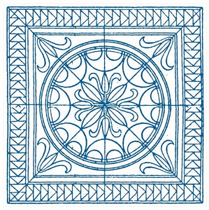 Mosaic Tile Stickers, Pack Of 24, All Sizes, Waterproof, Azulejo Transfers For Kitchen / Bathroom Tiles GT37 - Bolsover Designs
