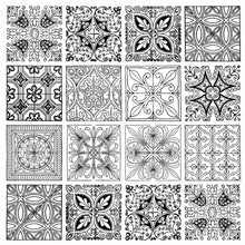 Load image into Gallery viewer, Mosaic Tile Stickers, Pack Of 24, All Sizes, Waterproof, Azulejo Transfers For Kitchen / Bathroom Tiles GT38 - Bolsover Designs
