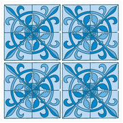 Mosaic Tile Stickers, Pack Of 16, All Sizes, Waterproof, Azulejo Transfers For Kitchen / Bathroom Tiles GT43 - Bolsover Designs