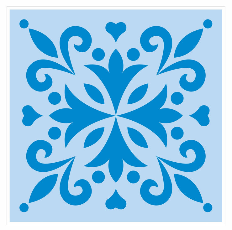 Mosaic Tile Stickers, Pack Of 16, All Sizes, Waterproof, Azulejo Transfers For Kitchen / Bathroom Tiles GT43 - Bolsover Designs