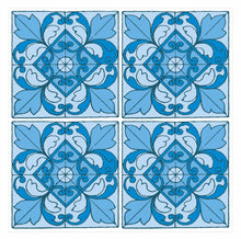 Load image into Gallery viewer, Mosaic Tile Stickers, Pack Of 16, All Sizes, Waterproof, Azulejo Transfers For Kitchen / Bathroom Tiles GT43 - Bolsover Designs
