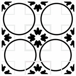 Mosaic Tile Stickers, Pack Of 24, All Sizes, Waterproof, Transfers For Kitchen / Bathroom Tiles GT48 - Bolsover Designs