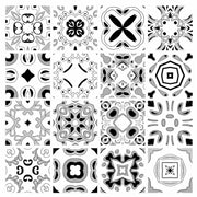 Mosaic Tile Stickers, Pack Of 16, All Sizes, Waterproof, Azulejo Transfers For Kitchen / Bathroom Tiles GT49 - Bolsover Designs